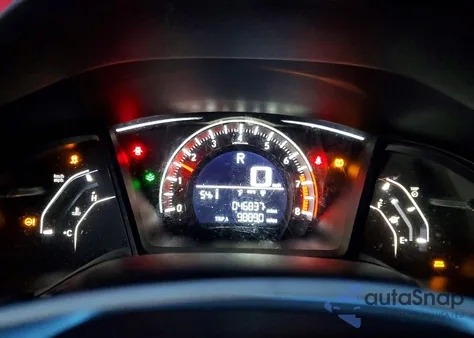 2016 Honda Civic Lx z USA, uszkodzony, nr VIN 2HGFC2F57GH575896